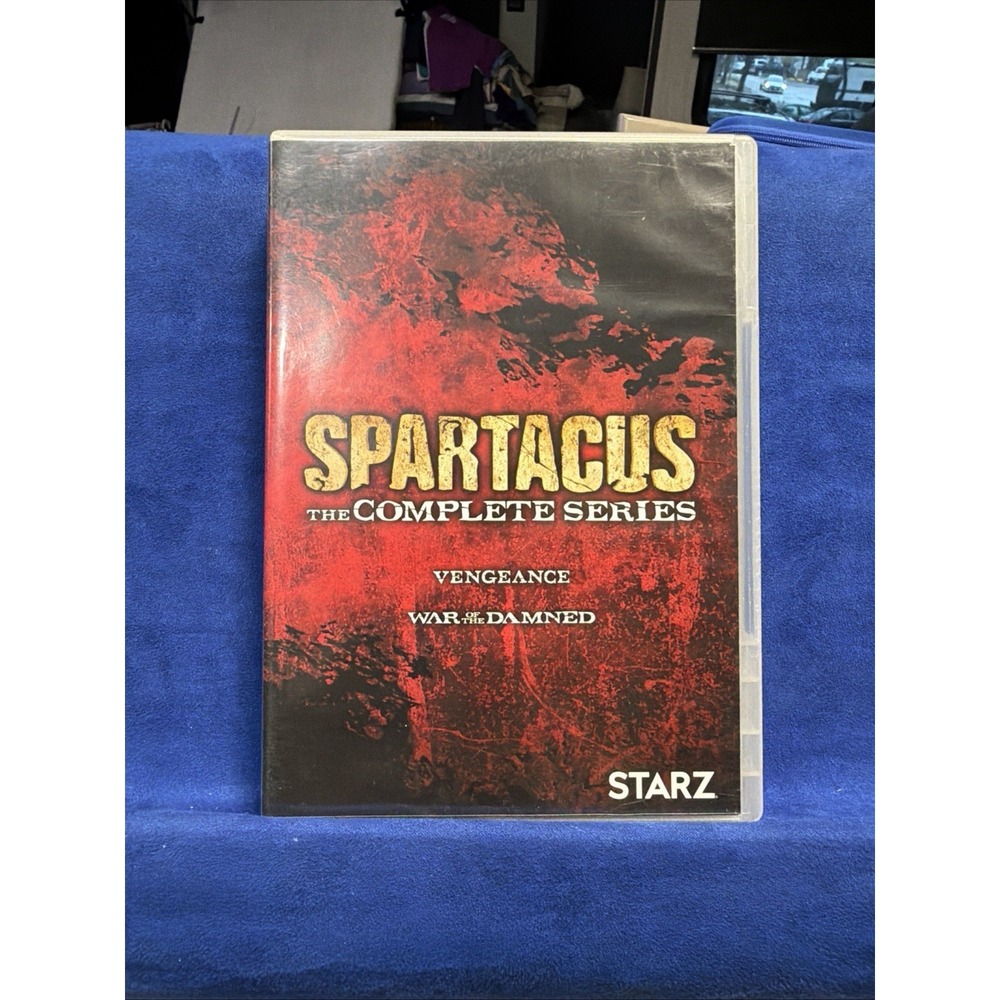 Starz Spartacus Complete Series DVD Box Set Blood/Sand, Vengeance NR Eng/Sp